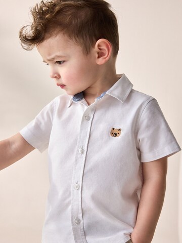 Next Regular fit Button up shirt in White