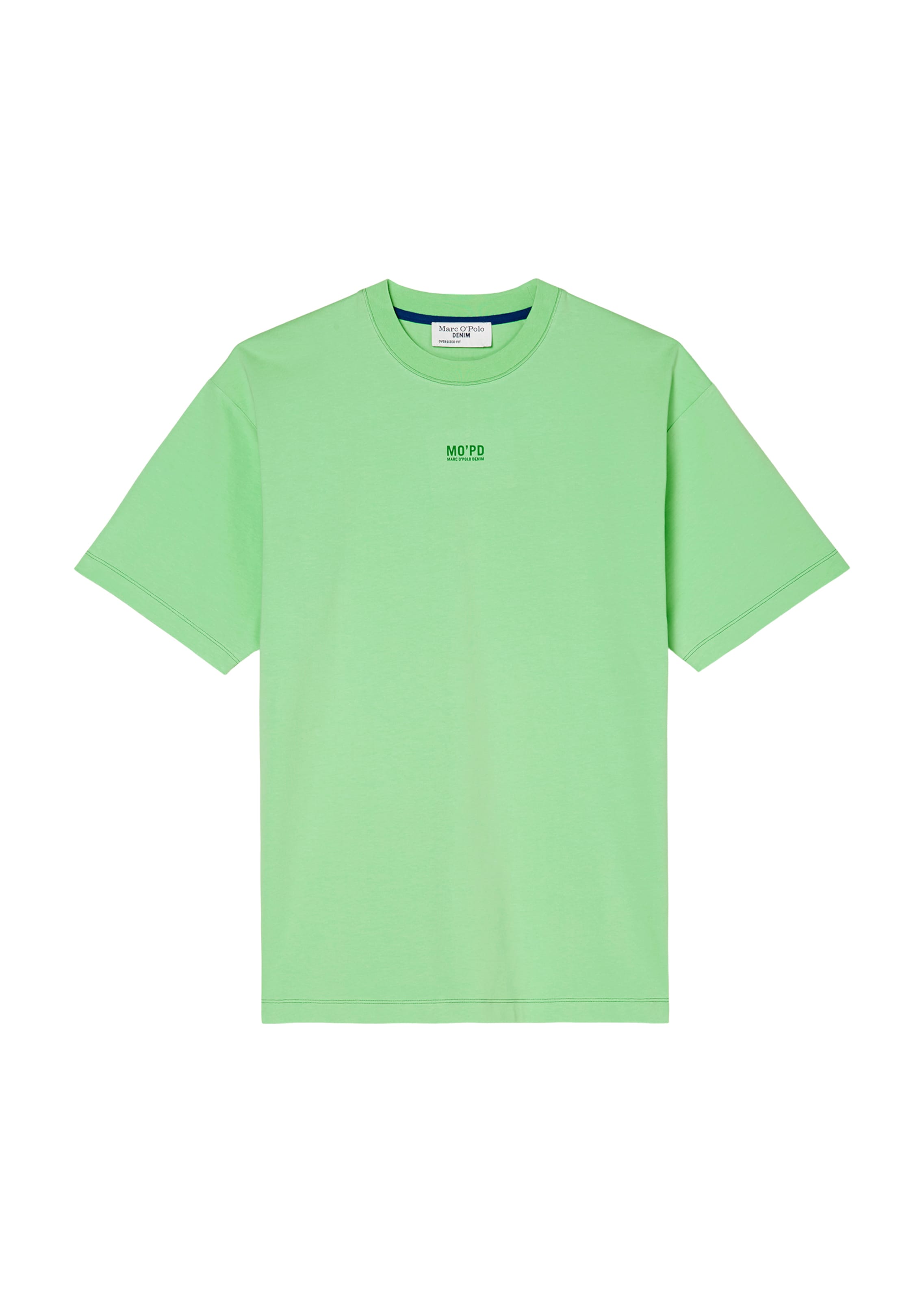 Männer Shirts Marc O'Polo DENIM T-Shirt in Limette - EB83753