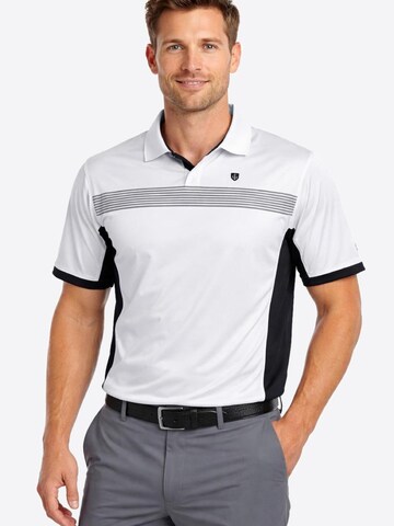 Cocain Underwear Shirt 'Poloshirt' in White: front