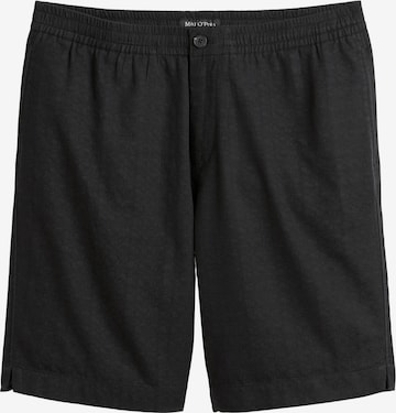Marc O'Polo Shorts 'Eksjö' in Schwarz: Vorderseite