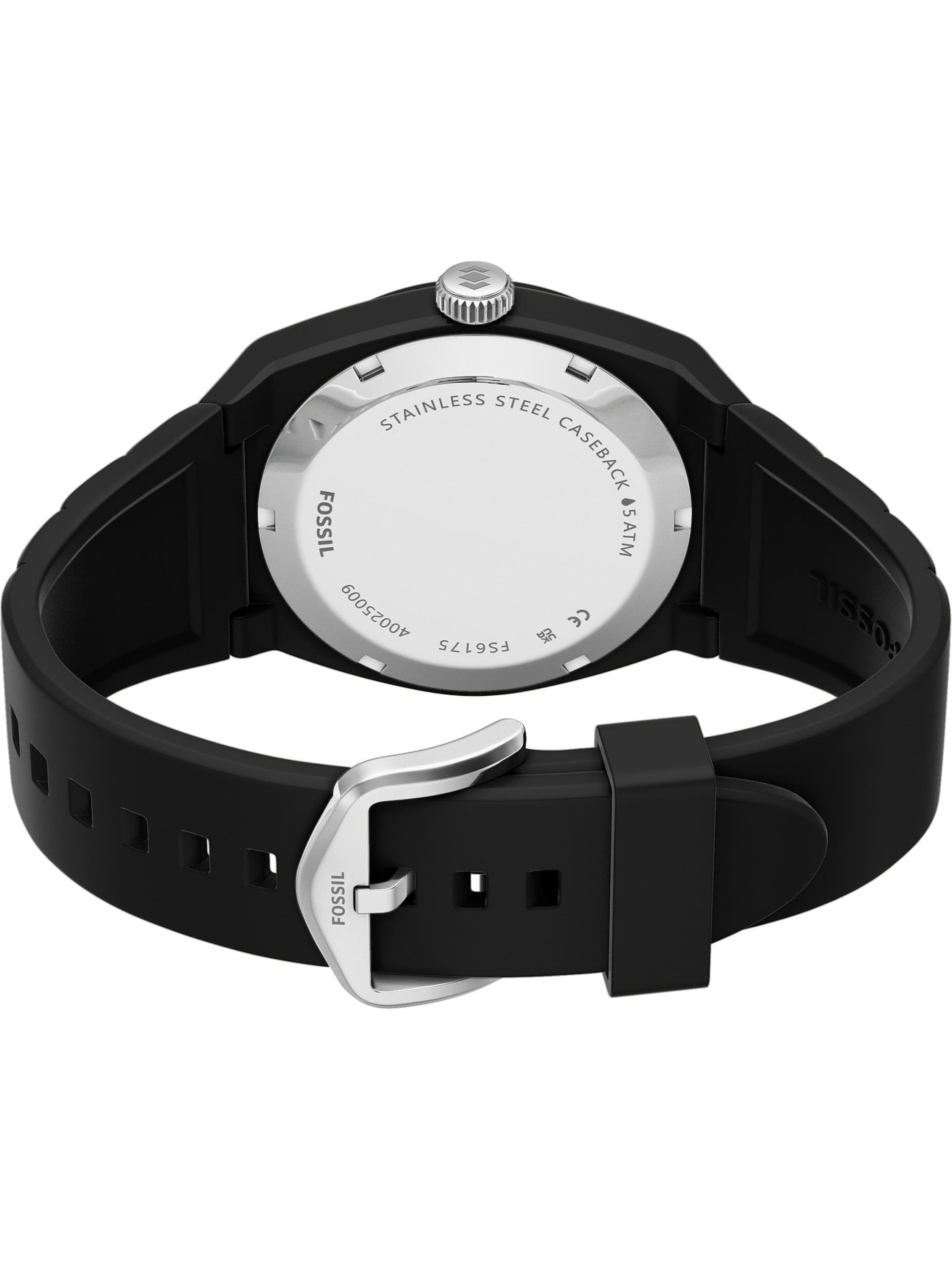 FOSSIL Аналоговые часы 'Everett' в Черный