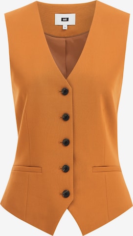 Gilet de costume WE Fashion en orange : devant