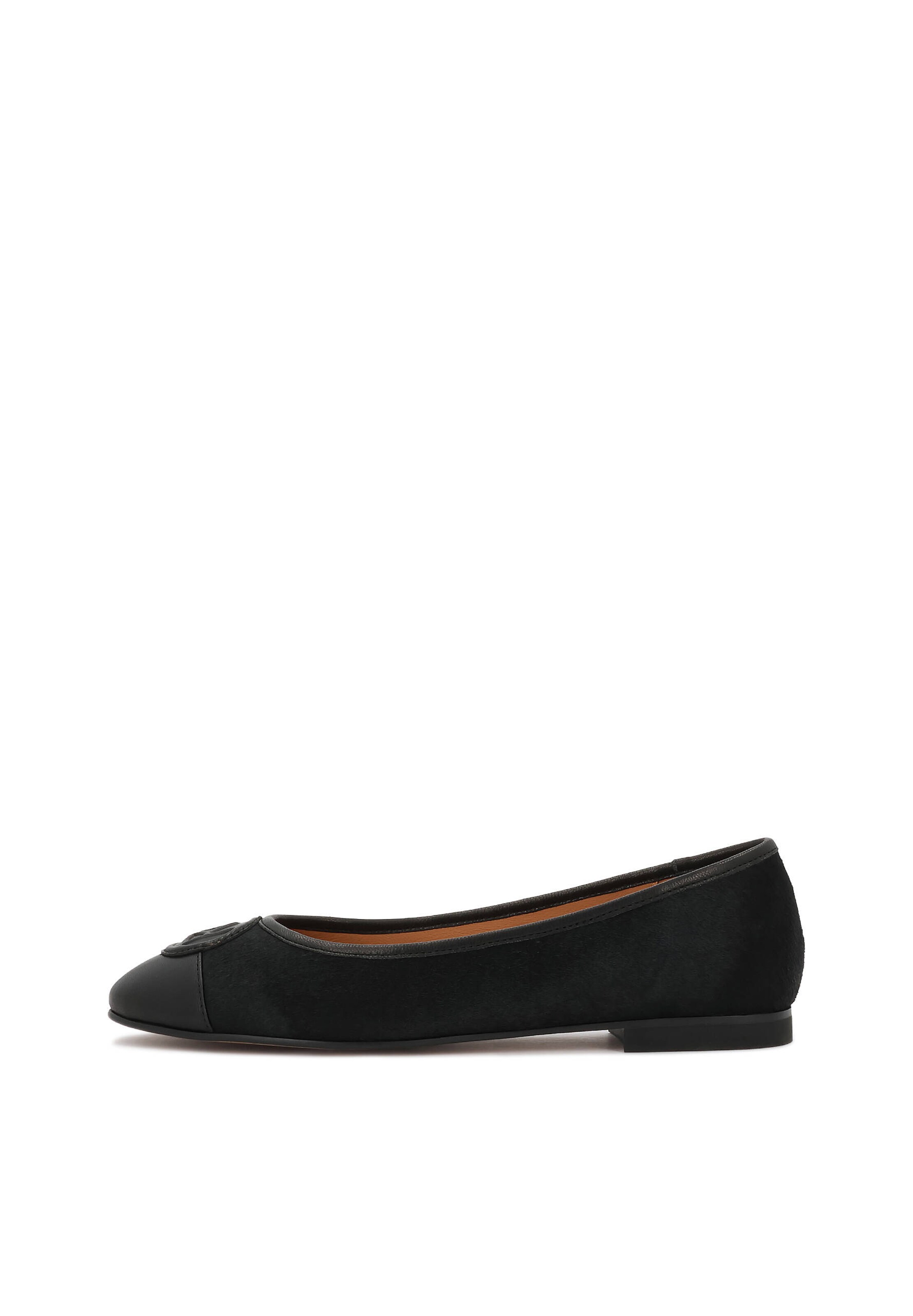 Ballerines Kazar en noir : devant