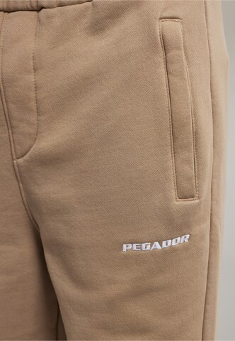 Loosefit Pantalon Pegador en beige
