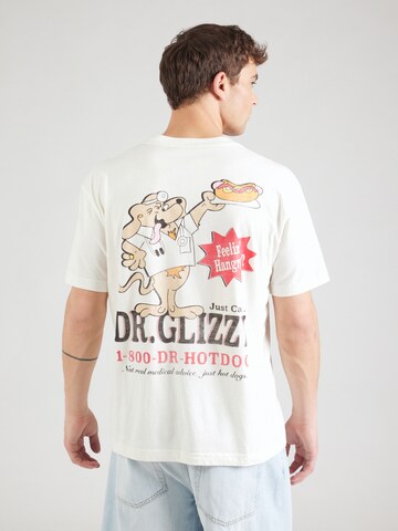 HOLLISTER - Camisa 'CITY BIZ' em branco: frente