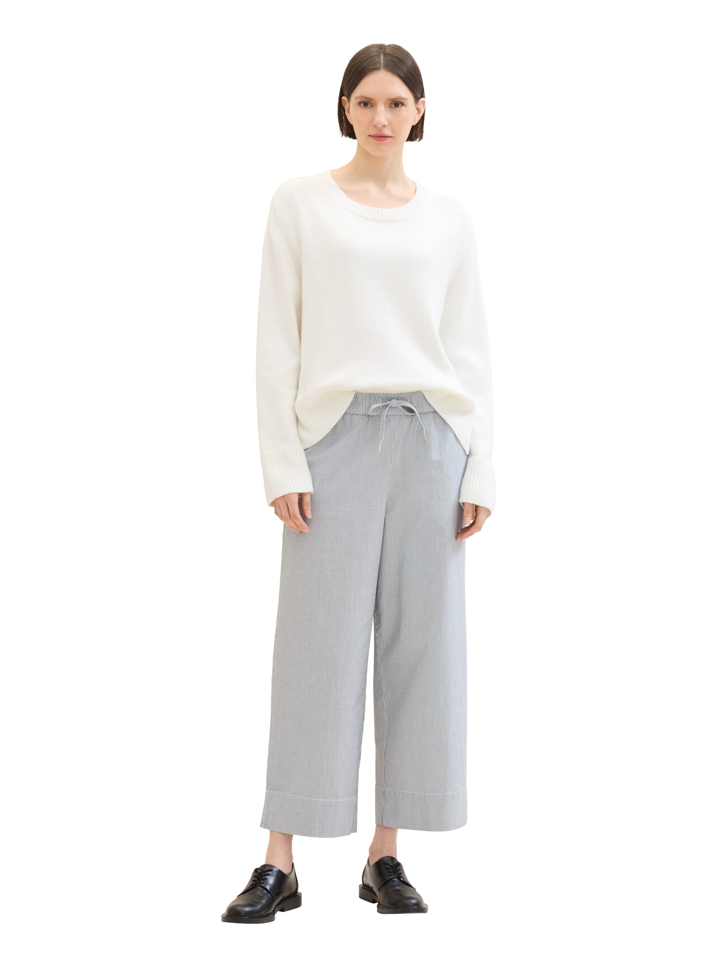 TOM TAILOR Свободный крой Штаны в Синий