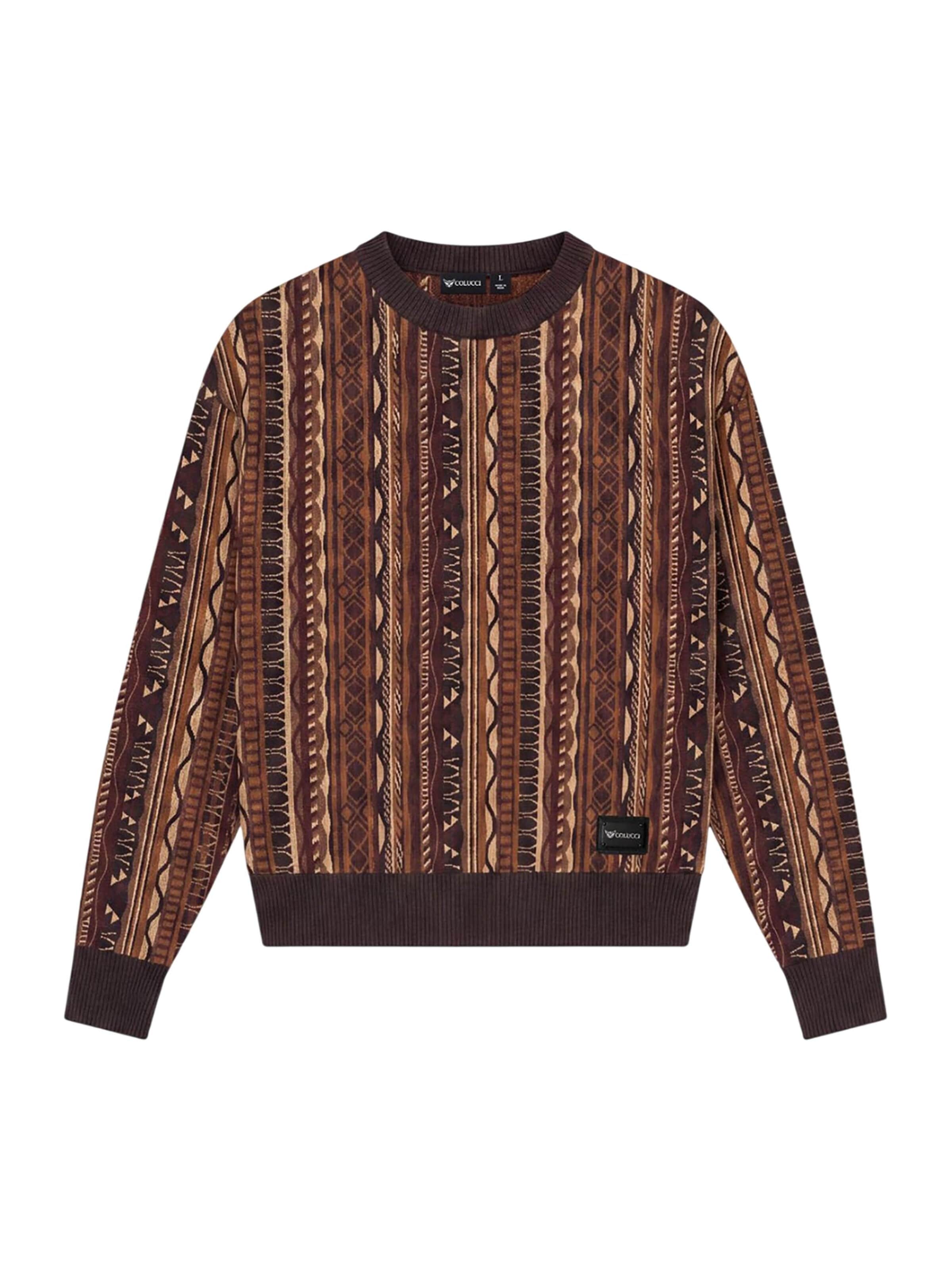 Colucci - Pullover em castanho: frente