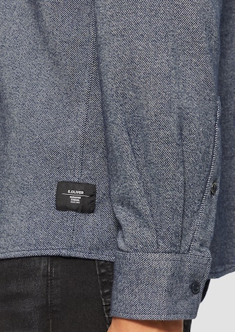 s.Oliver Regular fit Overhemd in Blauw