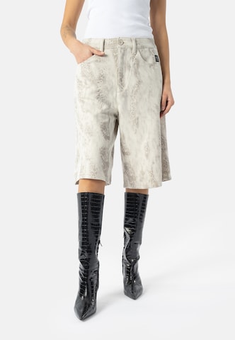 Elias Rumelis Wide leg Trousers 'Rudy' in Beige: front