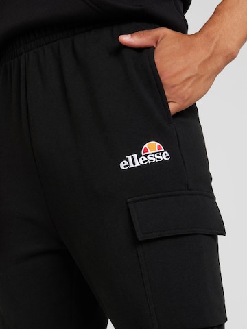 ELLESSE Tapered Gargohousut 'Davilas' värissä musta