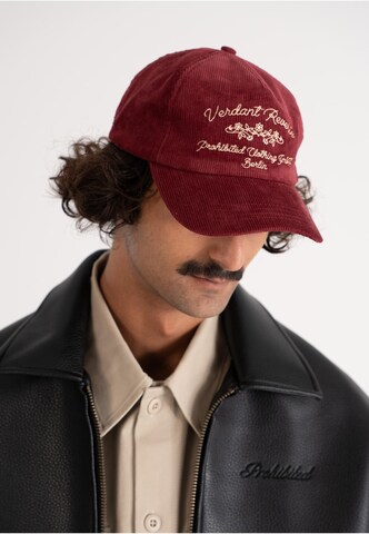 Prohibited Cap 'Verdant Reverie' in Red