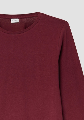 T-Shirt s.Oliver en rouge
