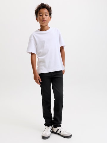 Jack & Jones Junior Slimfit Džíny 'JJIGlenn JJOriginal' – černá