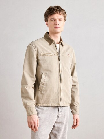 Schott NYC Φθινοπωρινό και ανοιξιάτικο μπουφάν σε γκρι