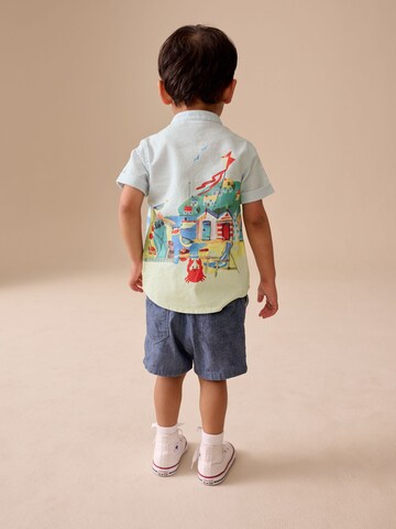 Next Regular fit Button up shirt in Blue