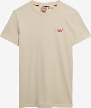 Superdry & Co Paita 'VINTAGE LOGO' värissä beige: etupuoli