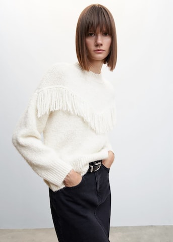 MANGO Sweater 'Felix' in Beige: front