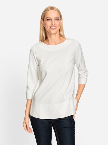 Maglietta di heine in beige: frontale