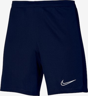 NIKE Regular Workout Pants in Blue: front