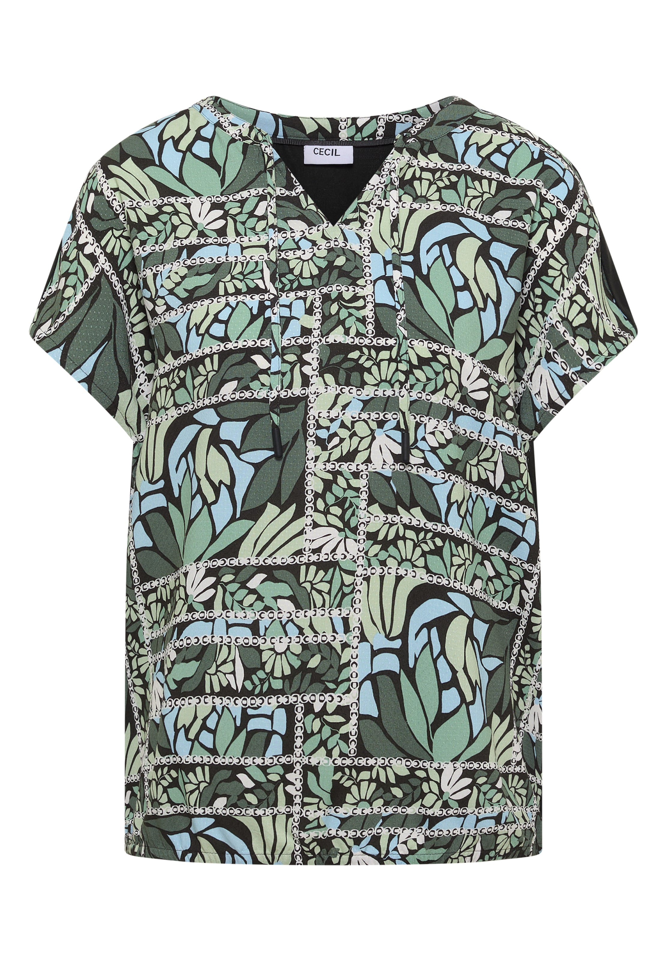 CECIL Bluse in Grün: Vorderseite