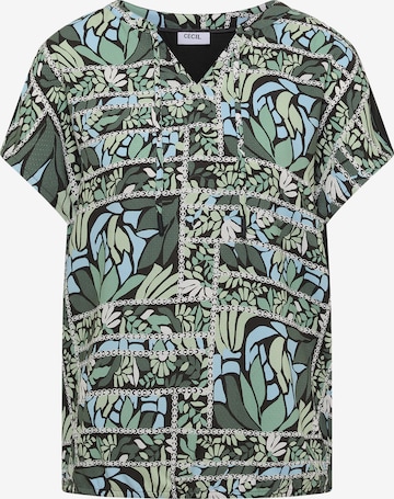 CECIL Blouse in Green: front