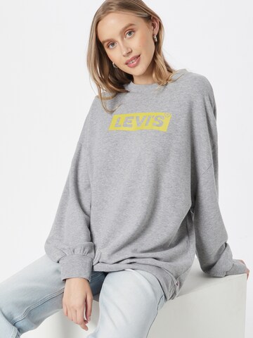 LEVI'S ® Bluzka sportowa 'Graphic Prism Crew' w kolorze szary