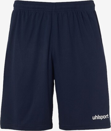 UHLSPORT Regular Workout Pants in Blue: front