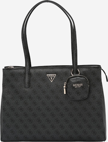 Shopper 'POWER PLAY' di GUESS in nero: frontale