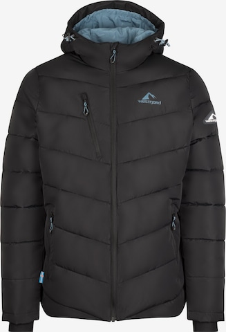 WESTFJORD Winterjacke in Schwarz: Vorderseite