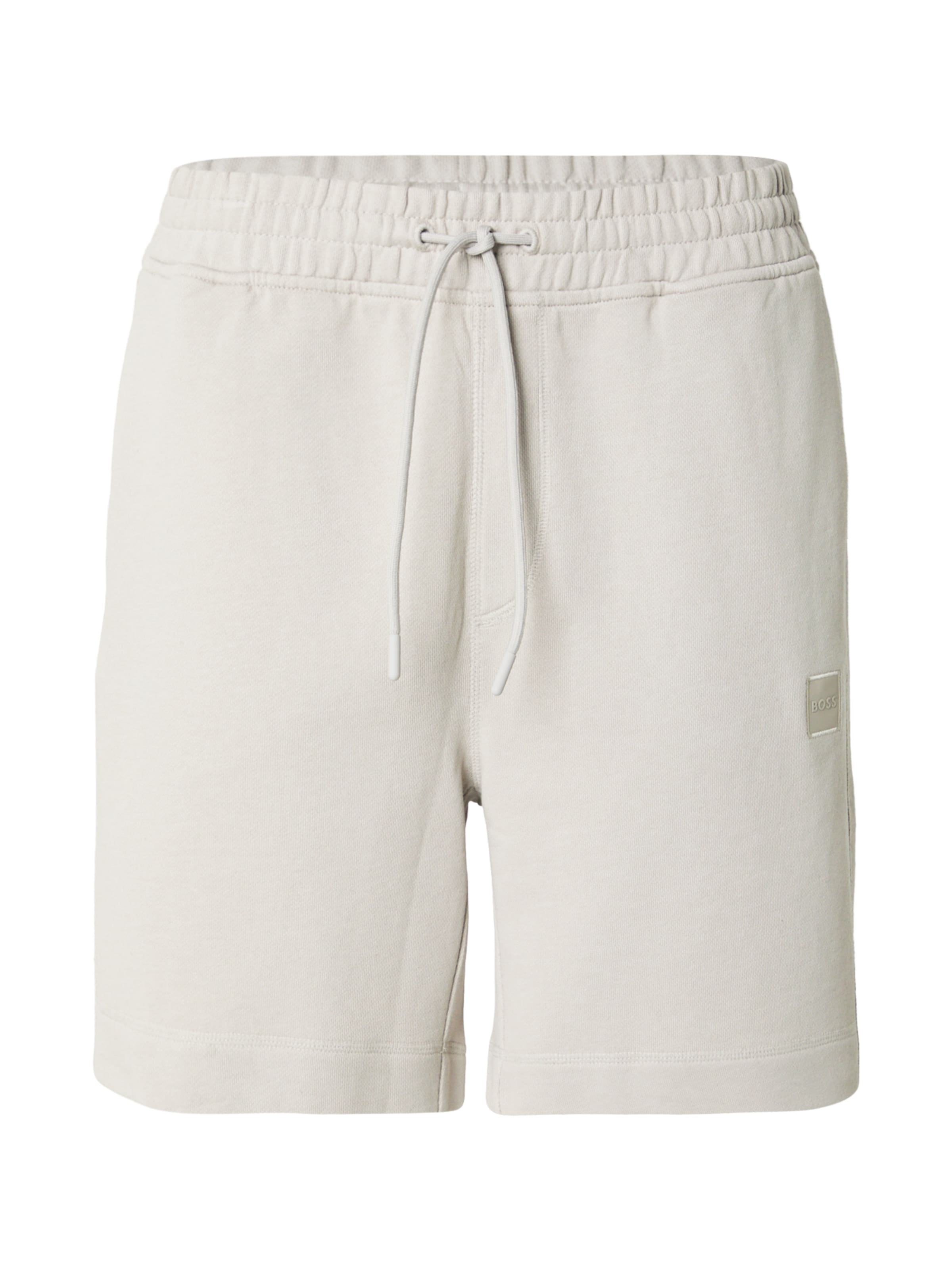 BOSS Regular Shorts  'Sewalk' in Grau: Vorderseite