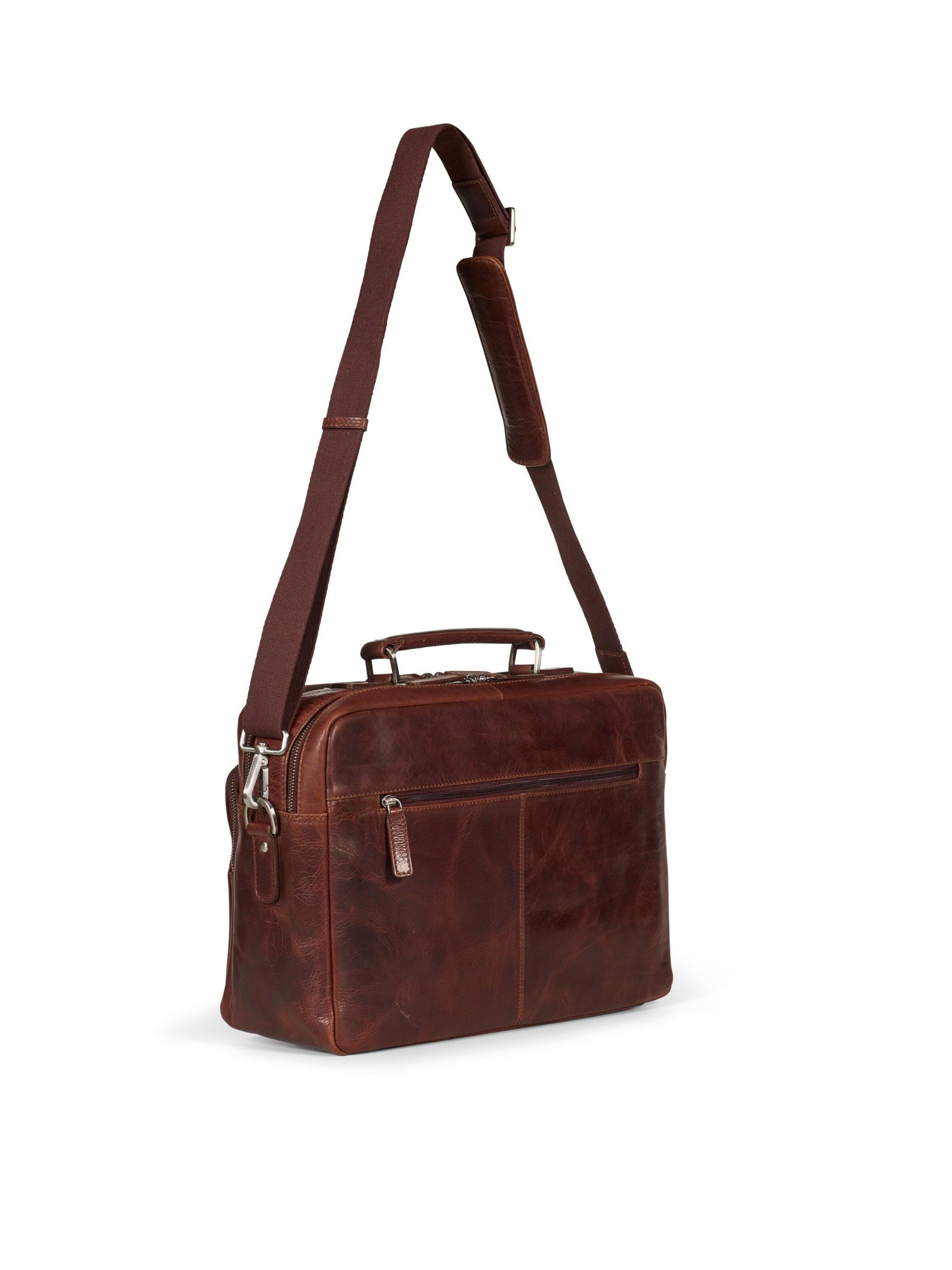 Howard London - Maletín 'Briefcase Bag Damien Brown' en marrón