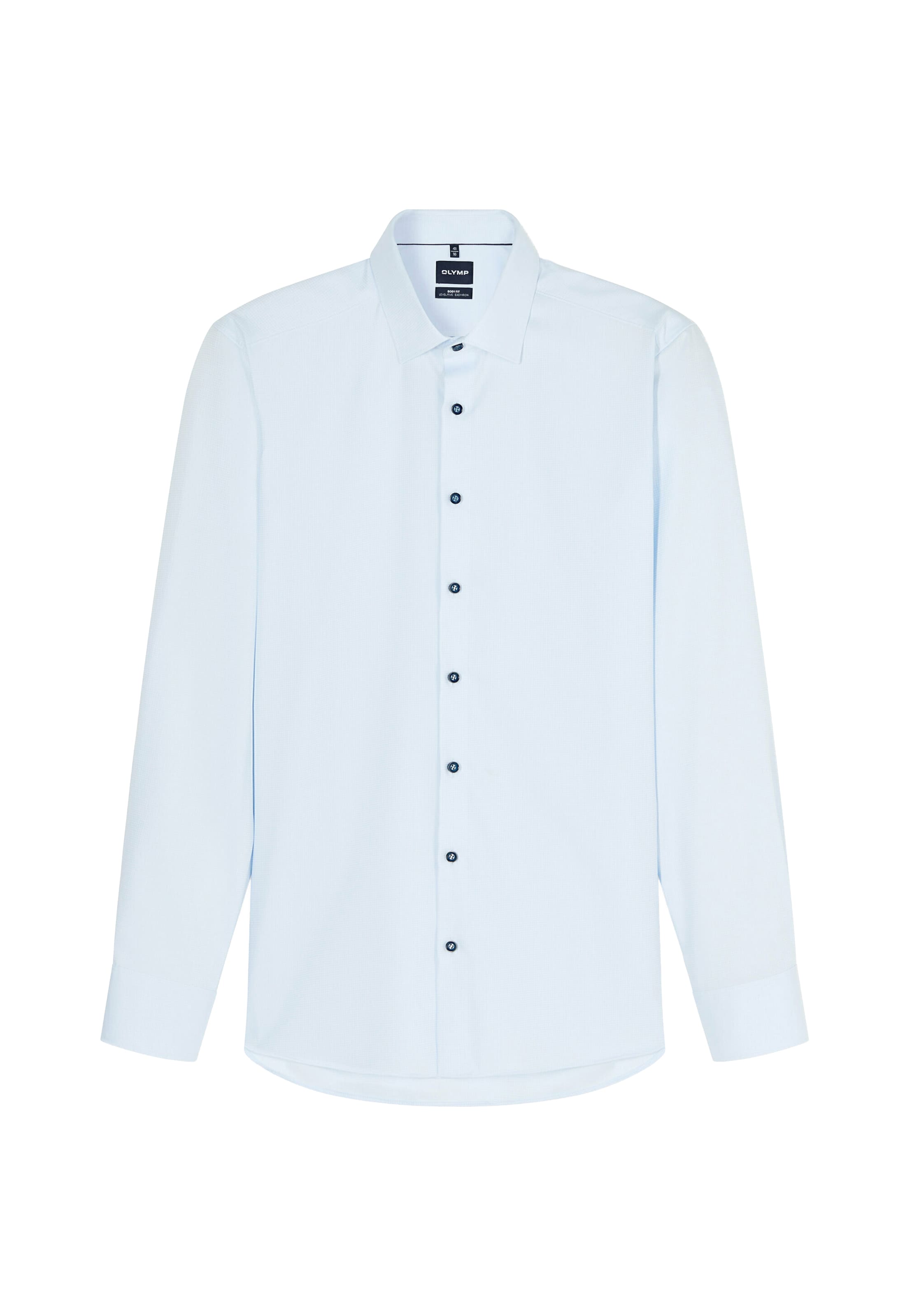 OLYMP - Ajuste regular Camisa en azul: frente