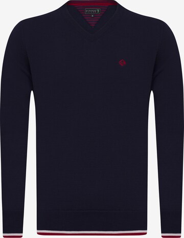 Sir Raymond Tailor Sweater 'Alcarrass' in Blue: front