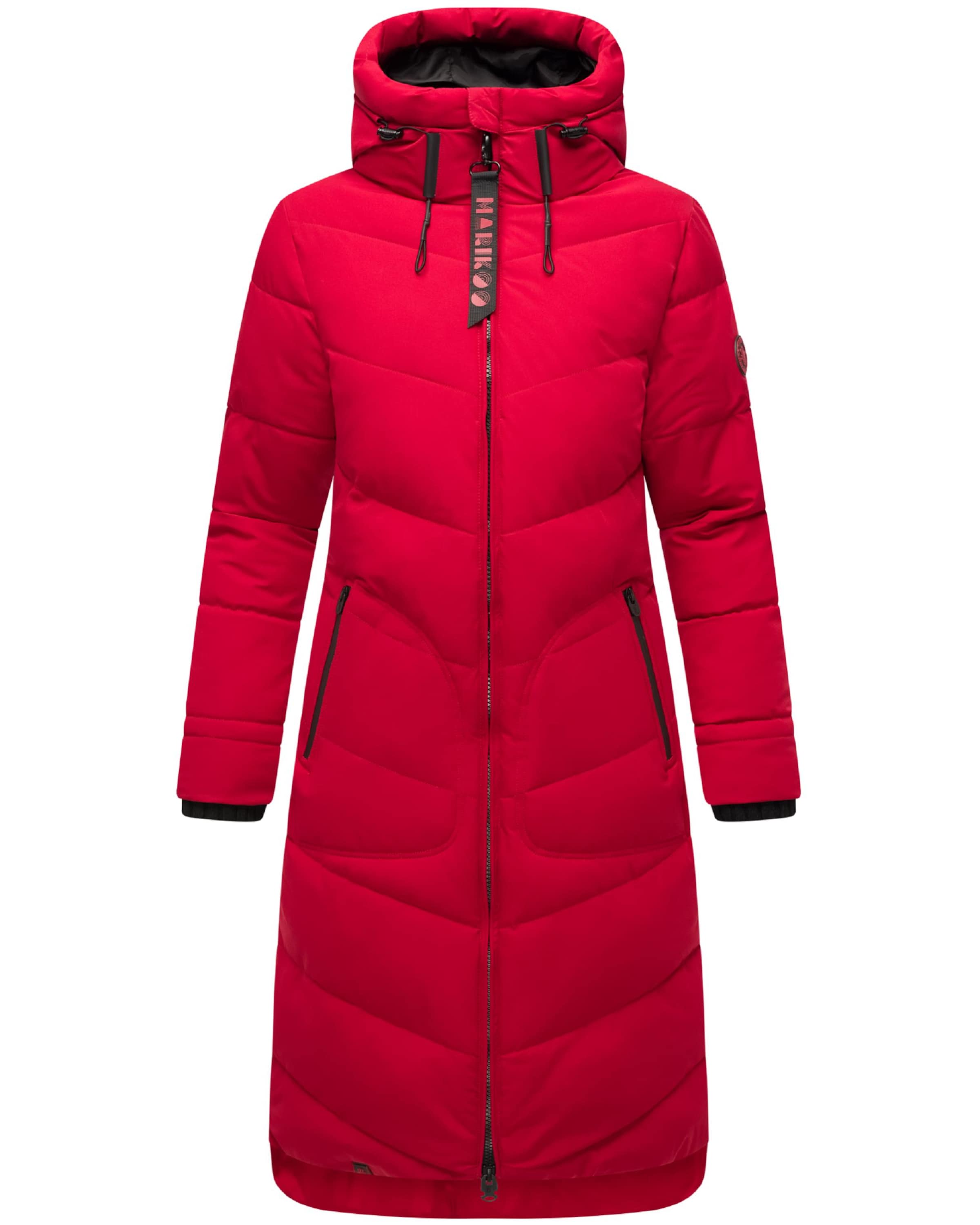 MARIKOO Wintermantel 'Benikoo' in Rot