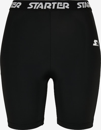 Pantaloni sportivi Starter Black Label di colore nero / bianco, Visualizzazione prodotti