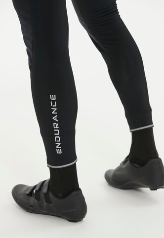 ENDURANCE Skinny Workout Pants 'Gorsk' in Black