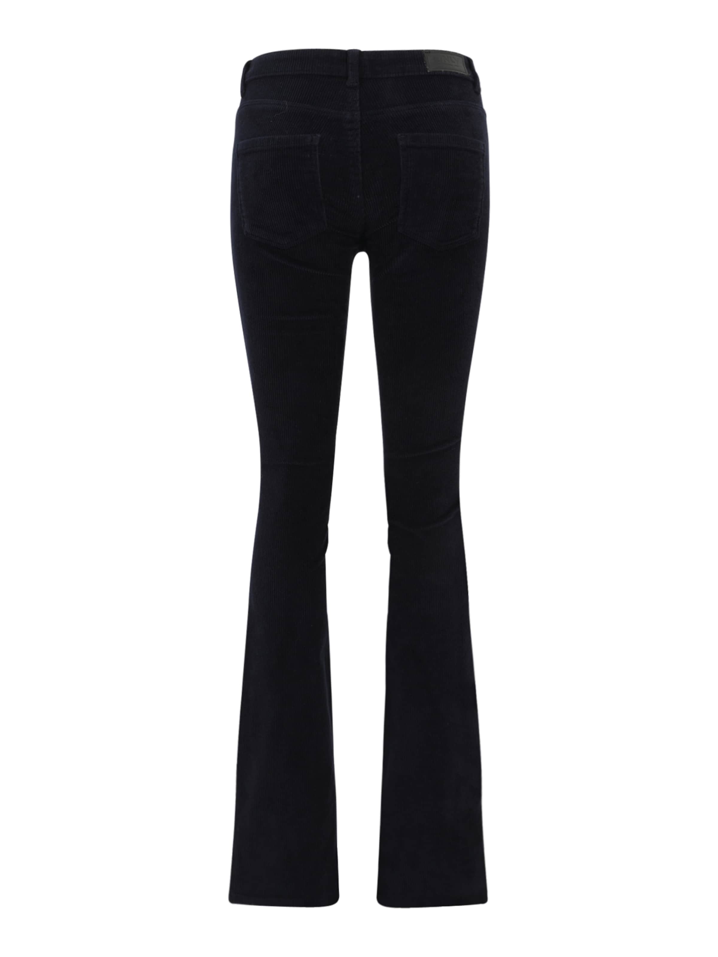 Only Tall Flared Broek in Blauw