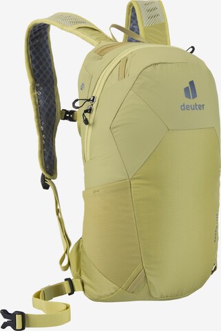 DEUTER Sports Backpack 'Speed Lite 13' in Green: front