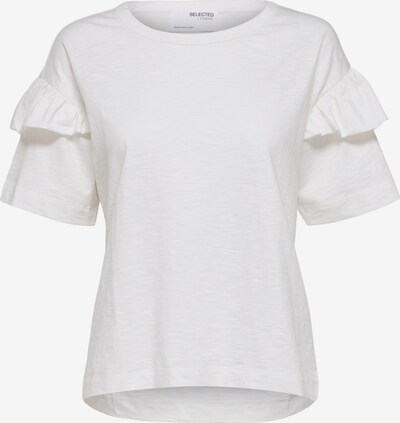 SELECTED FEMME T-shirt 'Rylie' en blanc chiné, Vue avec produit