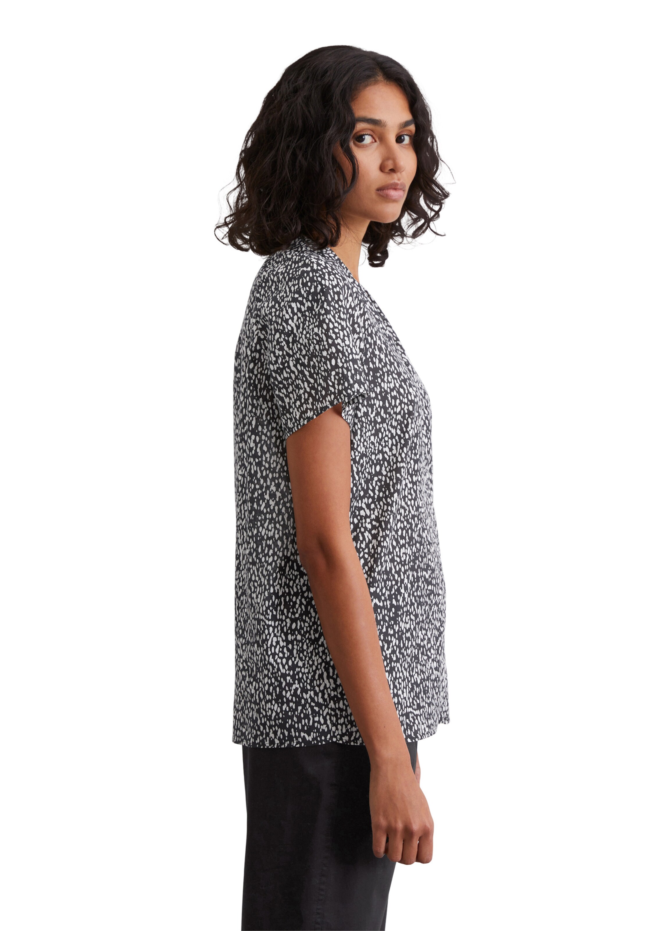 Marc O'Polo Blouse in Zwart