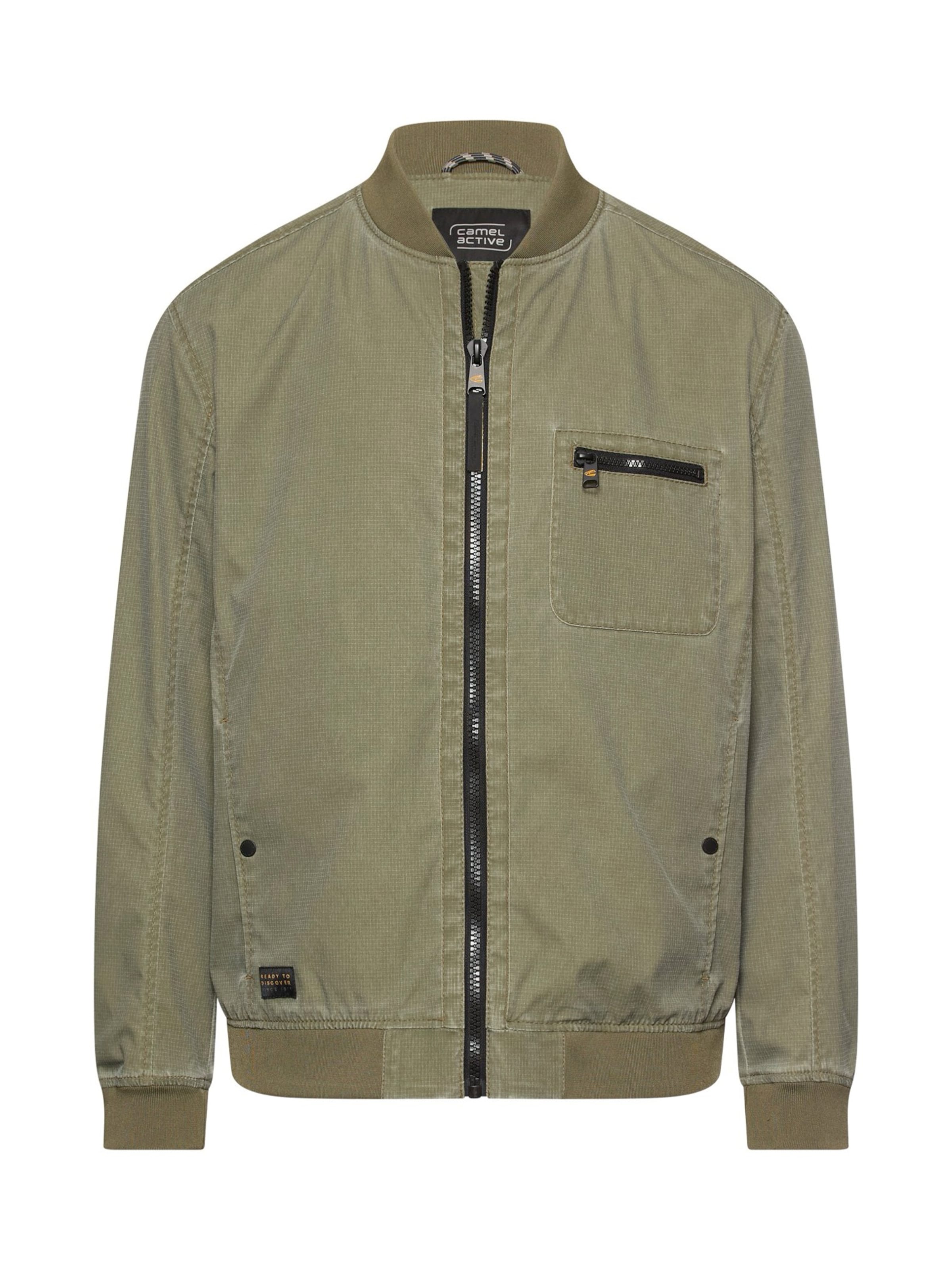 CAMEL ACTIVE Přechodná bunda – zelená: přední strana