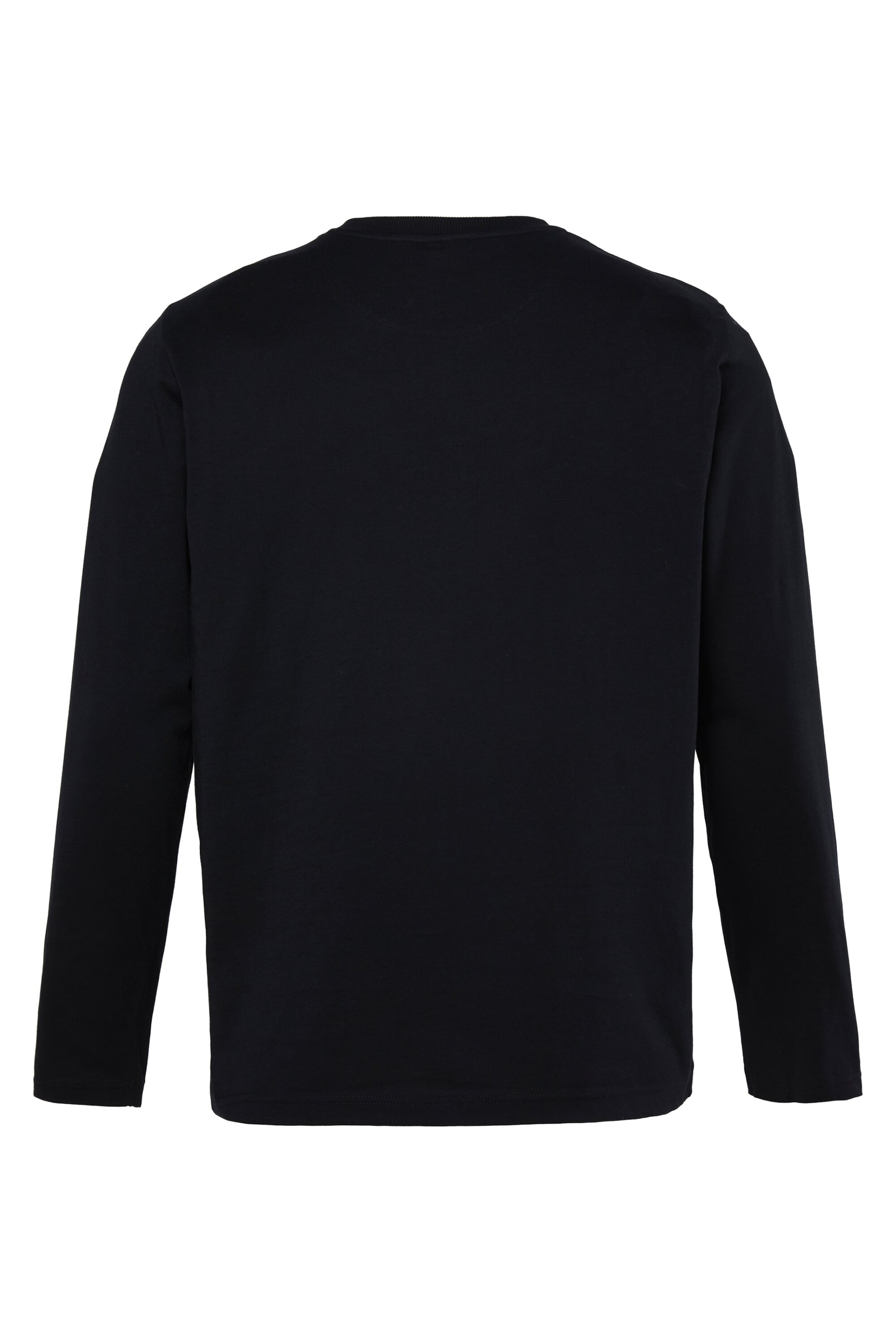 Men Plus T-Shirt in Schwarz