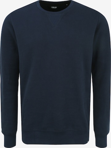 !Solid Sweatshirt 'Temet' in Blue: front