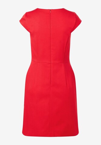 Robe fourreau MORE & MORE en rouge