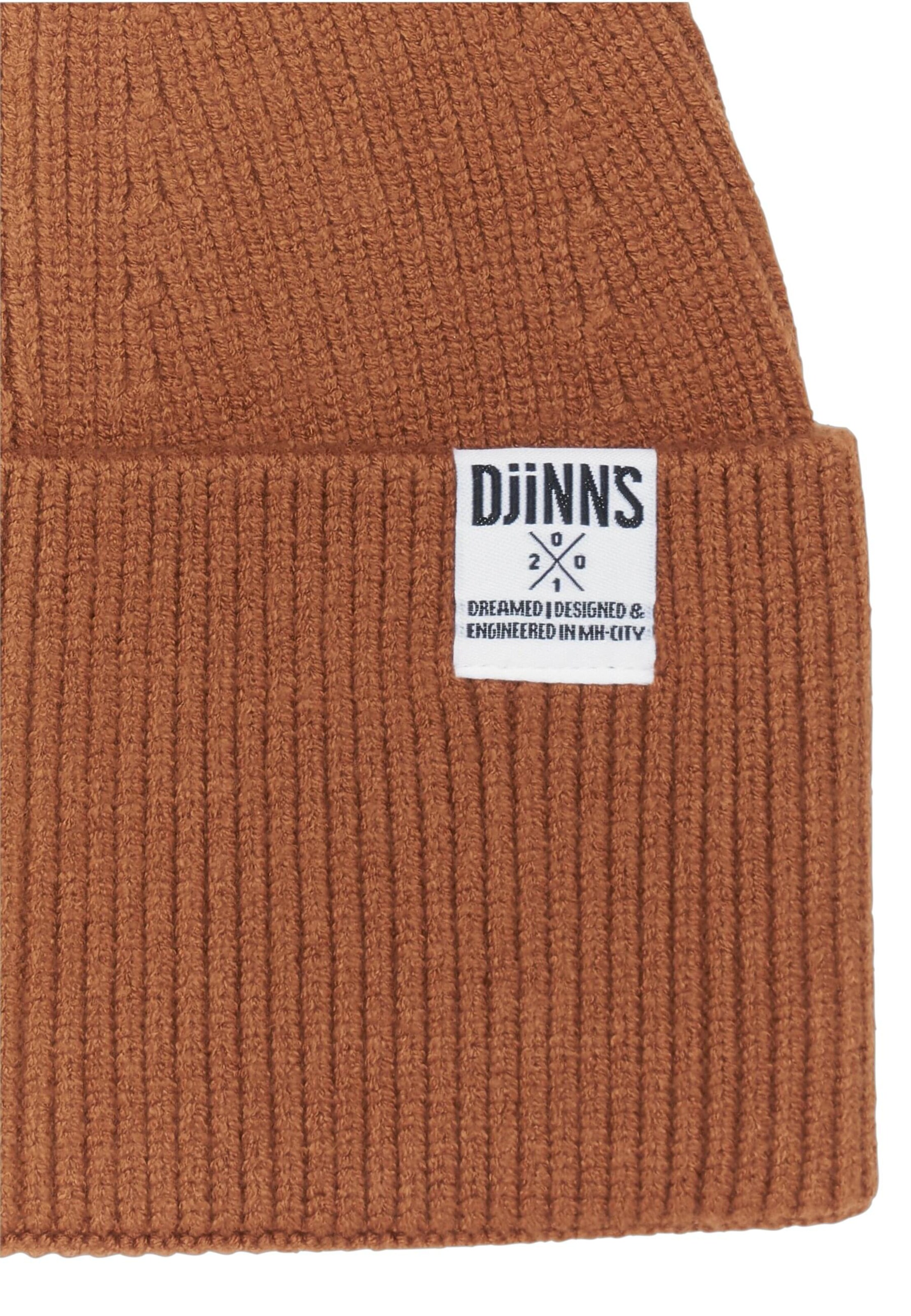 DJINNS Beanie in Brown