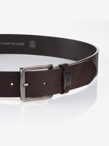 TOM TAILOR Belt 'JULIAN' in Brown