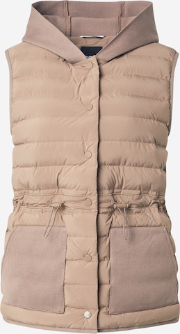 Gilet 'Palone' BOSS en marron : devant