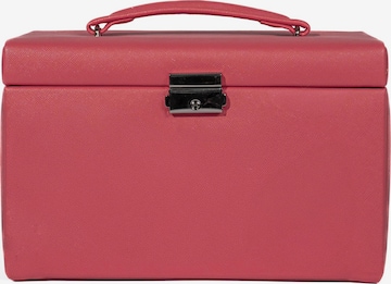 Friedrich23 Jewelry storage 'JOLIE Schmuckkästchen - Kreuznarben Optik' in Pink: front