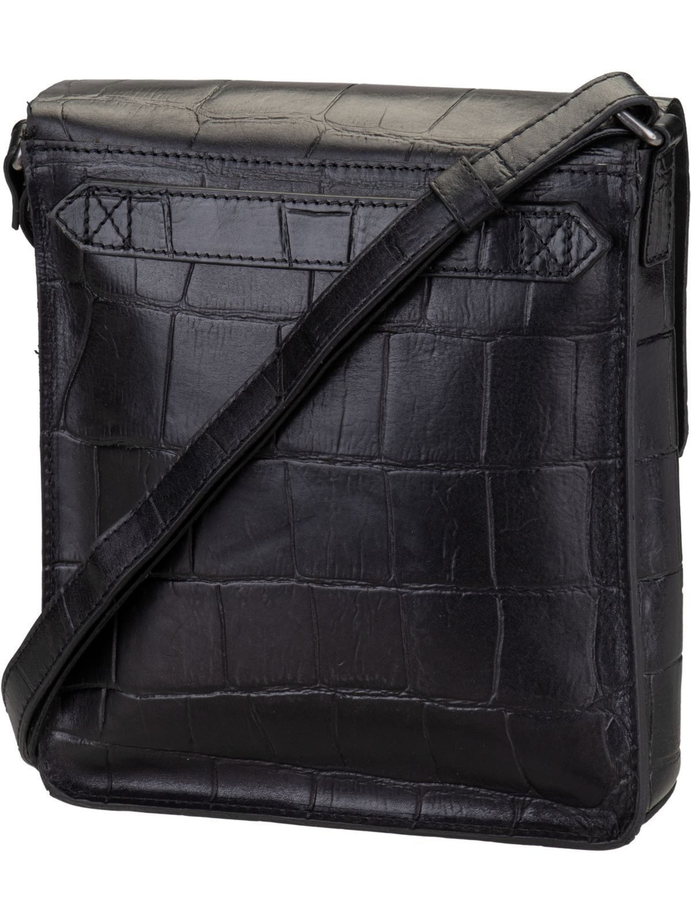 bugatti Schoudertas 'Nevio' in Zwart