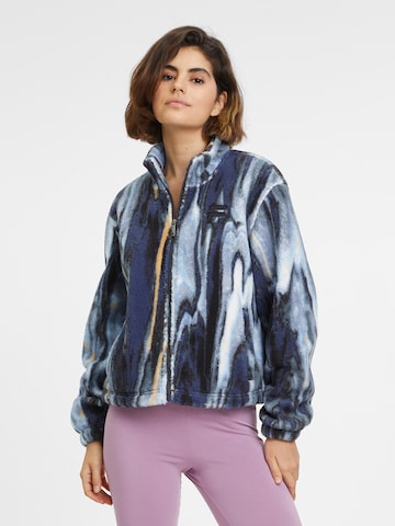 FILA Fleece jas 'CHAMBLY ' in Blauw: voorkant